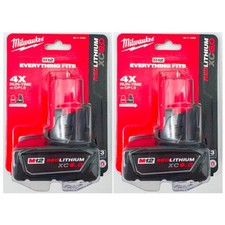 2 Pack M12 XC 6.0Ah 12V REDLITHIUM Extended Battery 48-11-2460 M12 Sealed NEW picture