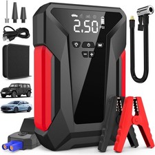 Car Jump Starter with Air Compressor 99800mAh Battery Jumper Box Charger Booster picture
