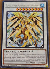 Yugioh - Crystron Quariongandrax MZTM-EN087 -  Rare - Maze of the Mas. - 1st Ed picture