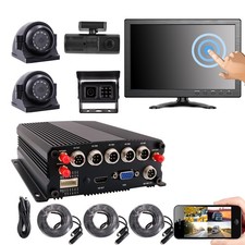 JOINLGO 4CH GPS 4G 1080P Mobile Truck Fleet DVR Video Camera Kit 10