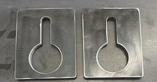 Lot Of 2 Banjo Eye Weld On Single Slot 1/2 Chain Truck Trailer 4x5 3/8 plate picture