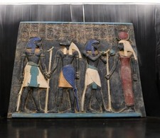 Rare Ancient Egyptian Antiquities Pharaonic Tablet Unique Egyptian Art BC picture