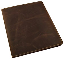 Leather Composition Notebook Cover Refillable Journal Genuine Rustic Handmade picture