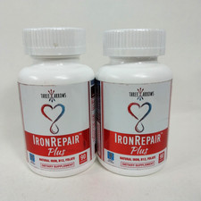 2x Three Arrows Iron Repair Plus Natural Iron Supplement 90 Gelatin Capsules picture