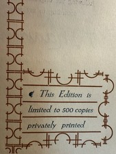 Pansies by DH Lawrence ~ SIGNED Limited Edition 1929 ~ Banned Books ~ D.H. picture