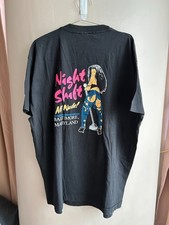 Vintage Night Shift Strip Club Baltimore T Shirt picture
