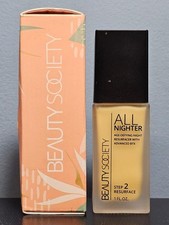 Beauty Society All Nighter Age-Defying Night Resurfacer w/ BTX 1 oz New in Box picture