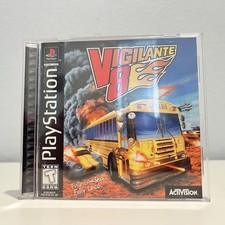 Vigilante 8 (Sony PlayStation 1, 1998) PS1 Complete w/ Manual -  picture