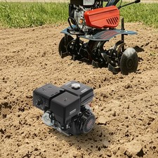 420cc 4-stroke Gasoline Engine Horizontal Gas Engine 15HP 3000-3600rpm Black picture