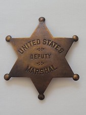 Collectable Western Badge Old West Solid 3