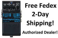 New Boss SDE-3 Dual Digital Delay Guitar Effects Pedal picture