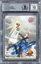 Magic Shaquille O'Neal Signed 1992 Ultra Rejectors #4 Card Auto 10 BAS Slabbed picture
