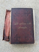 1878 The Man Who Tramps Lee O Harris Antique Book Original Victorian Rare picture