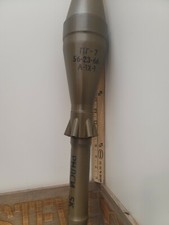 RPG-7 PG-7 Replica Prop - 3D Printed Hand-Painted Display Round - Green Cosplay picture