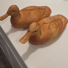 Vintage Atelier Pare wood ducks picture