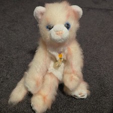  VTG Aurora Catapillers Pink Plush Sharon Lea Larsen Stuffed Animal Kitten EUC picture