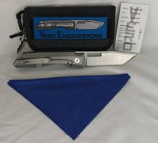 Vero Engineering Impulse 3rd Gen Knife #391 M390 Steel Hand Satin Stonewash picture