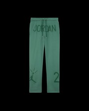Jordan x Nina Chanel Abney Green Sweatpants Unisex Adult Size M FZ7514-398 NEW picture