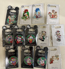 DISNEY TRADING PIN 50 LOT & 1 FREE HOLIDAY  CHRISTMAS PREMIUM PIN OF YOUR CHOICE picture