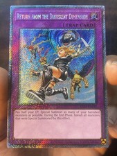 Return from the Different Dimension NM+ Platinum Secret Rare RA03-EN140 picture