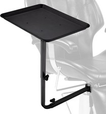 Salon Metal Tray Attached to Chair, Hairstylist Trays w/o Wheels 360 Degree Ro.. picture