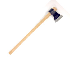 Primitive Axe - Tapered Oval Socket - 4 lbs Head, 36 inch Hickory Handle picture