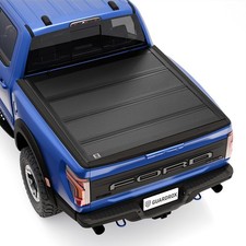 5.5FT Low Profile Quad-Fold Tonneau Cover for 15-26 Ford F150 Hard Folding picture