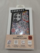 GENUINE CASETiFY Impact Magnetic Case for Samsung Galaxy S26 Ultra Floral OPENEW picture