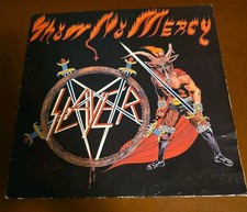 SLAYER Show No Mercy LP 1983 US 1st Press Satan Laughs Matrix MBR 1013 W/ INSERT picture