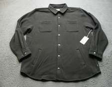Katin Jacket Mens 2XL Harold Fleece Military Snap Pockets Casual Collared picture