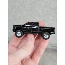 Vintage Maisto 2002 Dodge Ram Quad Cab Black Diecast Truck 3