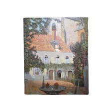 Impasto Original Oil Painting Signed MICHAL Vintage 24x20  Textured Art picture