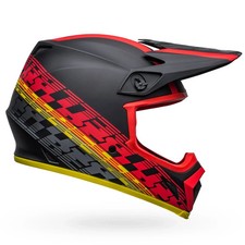 Bell Adult's  MX-9 Mips Motorcycle Helmet Offset Matte Black/Red Size XX-7136309 picture