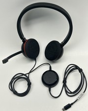 Jabra Evolve 20 Stereo UC USB-C Wired Headset 4999-829-289 HSC016 Open Box picture