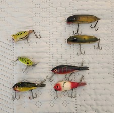 Vintage Fishing Lures Lot picture