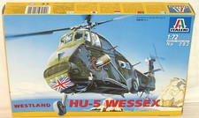 Italeri #082 Westland HU-5 Wessex Helicopter 1:72 Scale Open Box (PV) picture