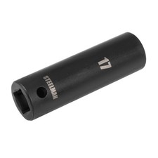 STEELMAN 1/2 in. Drive x 17mm Deep Thin Wall 6-Point Impact Socket, 79403 picture