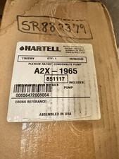Hartell Milton Roy A2-X-1965 DV, 851117, Plenum Rated Condensate Pump, BRAND NEW picture