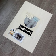 *SUPER RARE* Supreme Fairchild Paris Kaws Poster picture