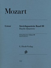 Mozart String Quartets Volume 3 Haydn Quartets Score and Parts Book 051481122 picture