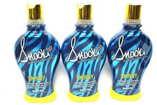 3x~SNOOKI~SKINNY~DARK BLACK BRONZER~FIRMING~INDOOR~TANNING BED~LOTION  Lot picture