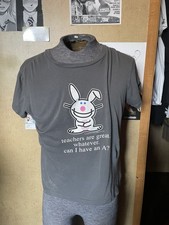 Jim Benton Happy Bunny T-Shirt Y2K picture