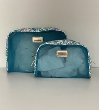NWT Lilly Pulitzer Dressy Zipper Pouch, Travel Cosmetic Case Set ( Just a Pinch) picture