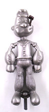 popeye, olive oil, spinach, brutus ratrod car hood ornament picture