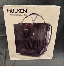 HULKEN Original Rolling Tote Bag Large Black SEE DETAILS picture