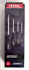 [NEW] (550APH4PBU) VESSEL ARMOR GRIP Screwdriver 4PC. picture