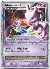 Mewtwo LV.X Promo Diamond and Pearl Promos PR Psychic Holo DP28 2007 HP picture