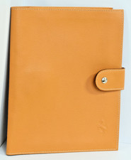 Ferrari 1990s Schedoni Leather Owners Manual Pouch Wallet - Made In Italy - EX+ picture