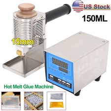 15mm Hand Push Hot Melt Glue Coating Gluing Machine Hot Melt Glue Dispenser 110V picture