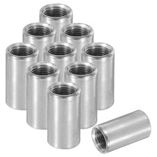 10Pcs Weld Coupling 304 Stainless Steel 1/8 NPT Female Half Threaded Connector picture